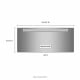 Tiroir chauffant KitchenAid KOWT104ESS