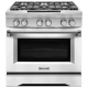 Cuisinière KitchenAid KDRS467VMW 36 pouce