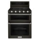 Cuisinière KitchenAid KFGD500EBS 30 pouce