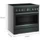 Cuisinière KitchenAid KFIS936SJP 36 pouce