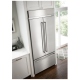 Built In Refrigerator KitchenAid KBFN506EPA 36 pouce Accepte les panneaux personnalisés 20.8 pi. cu.