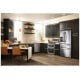 KitchenAid 25 cu. ft. Black French Door Refrigerator (KFXS25RYBL)