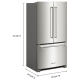 KitchenAid KRFC136RPS