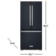 KitchenAid KRFF300EBS 30 inch 20 cu. ft. Refrigerator