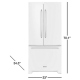KitchenAid KRFF302EWH