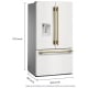Réfrigérateur KitchenAid KRFF436SPL 36 pouce 30 pi. cu.