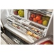 KitchenAid 36 inch 26.8 cu. ft. Black French Door Refrigerator (KRFF507HBL)
