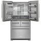 KitchenAid 36 inch 25.8 cu. ft. Refrigerator (KRMF706ESS)