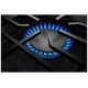 KitchenAid 30 inch Black Gas Cooktop (KCGK530SBE)