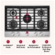 Surface de cuisson au gaz Noir KitchenAid (KCGK730SBE)