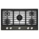Surface de cuisson au gaz KitchenAid 36 pouce (KCGK736SBE)