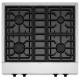 Surface de cuisson KitchenAid KGCU407VSS 30 pouce