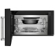 Micro-onde à hotte intégrée Inox noir KitchenAid (YKMHC319EBS)