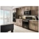 KitchenAid Black Stainless Steel Over the Range Microwave (YKMHS120EBS)