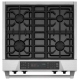 KitchenAid KDRS407VSS 30 inch Dual Fuel Range