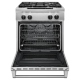 KitchenAid 30 inch Dual Fuel Range (KDRS407VSS)