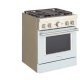 Cuisinière à Biénergie Bleu KitchenAid (KFDC500JMB)