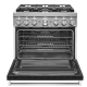 KitchenAid KFDC506JBK 36 inch Range