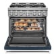 Cuisinière à Biénergie KitchenAid KFDC506JIB 36 pouce