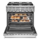 KitchenAid KFDC506JSS 36 inch Dual Fuel Range