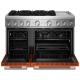 Cuisinière à Biénergie KitchenAid KFDD948SSC 48 pouce
