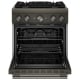 Cuisinière à Biénergie Noir KitchenAid (KFDS930SBE)