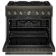 Cuisinière à Biénergie Noir KitchenAid (KFDS936SBE)