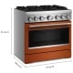 KitchenAid 36 inch Dual Fuel Range (KFDS936SSC)