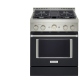 Cuisinière KitchenAid KFGC500JBK 30 pouce