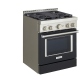 Cuisinière à Gaz KitchenAid KFGC500JBK 30 pouce