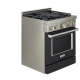 Cuisinière à Gaz Noir KitchenAid (KFGC500JBK)