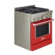 KitchenAid 30 inch Red Gas Range (KFGC500JPA)
