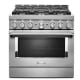 KitchenAid KFGC506JSS 36 inch Gas Range