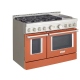 KitchenAid 48 inch Orange Gas Range (KFGC558JSC)