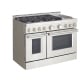 Cuisinière à Gaz Inox KitchenAid (KFGC558JSS)
