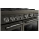 KitchenAid 48 inch Black Gas Range (KFGD948SBE)