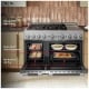 KitchenAid KFGD948SSS 48 inch Gas Range