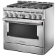 KitchenAid KFGC506JSS 36 inch Range