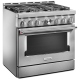 KitchenAid 36 inch Range (KFGC506JSS)