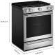 KitchenAid 30 inch Range (KSGS730TPS)