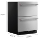 Réfrigérateur KitchenAid (KUCT524SSB)