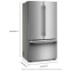 KitchenAid KRFC336SPS French Door Refrigerator