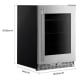 KitchenAid Panel Ready Under Counter Refrigeration (KURR124SPA)