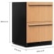 KitchenAid KURT524SPA Under Counter Refrigeration