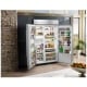 KitchenAid 48 inch 30 cu. ft. Built In Refrigerator (KBSN608EBS)