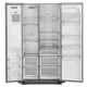 KitchenAid 36 inch 22.5 cu. ft. Stainless Steel Side by Side Refrigerator (KRSC500ESS)