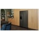 KitchenAid 36 inch 20.8 cu. ft. Black Side by Side Refrigerator (KRSC536RBE)