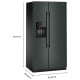 KitchenAid KRSC536RJP Side by Side Refrigerator