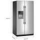 KitchenAid KRSF536RPS