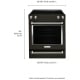 KitchenAid YKSEG700EBS 30 inch Range